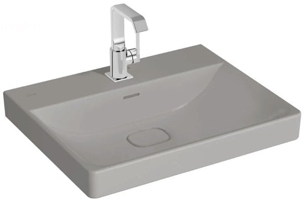 Vitra 7526B076-0001 Metropole Asma Lavabo,60cm,Mat Taş Gri.